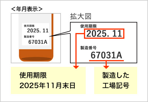賞味期限と使用期限の見方を教えてください お客様相談室 ダイドードリンコ 賞味期限と使用期限の見方を教えてください お客様相談室 ダイドードリンコ