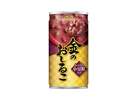 おしるこ こだわりの“ふっくら小豆粒入り” 「金のおしるこ」 リニューアル