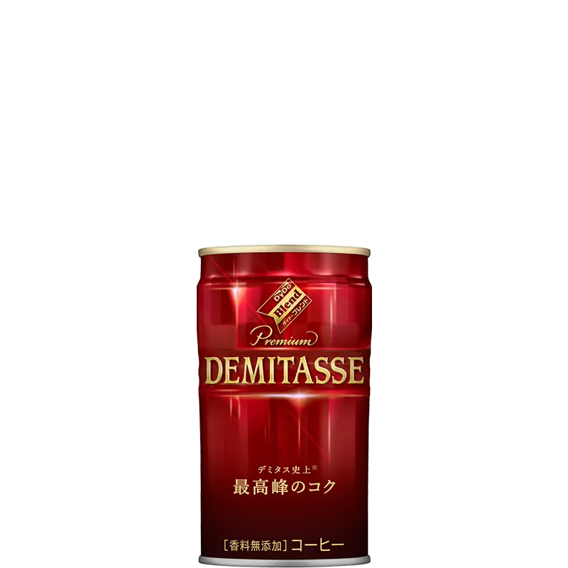 ダイドーブレンドプレミアム デミタスコーヒー｜商品情報