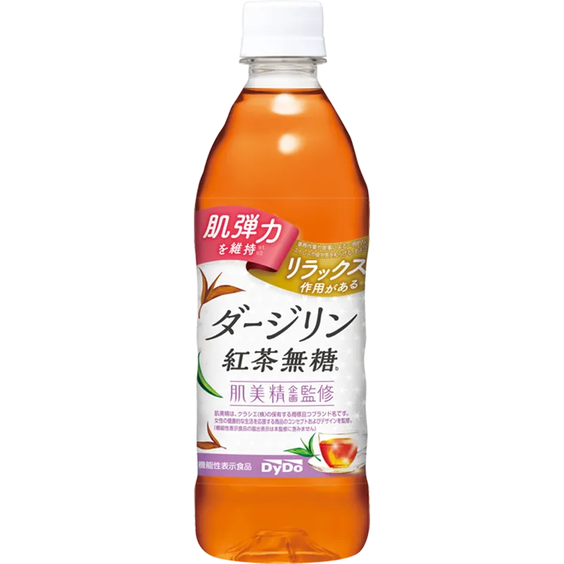 肌美精企画監修 ダージリン紅茶無糖｜商品情報｜ダイドードリンコ