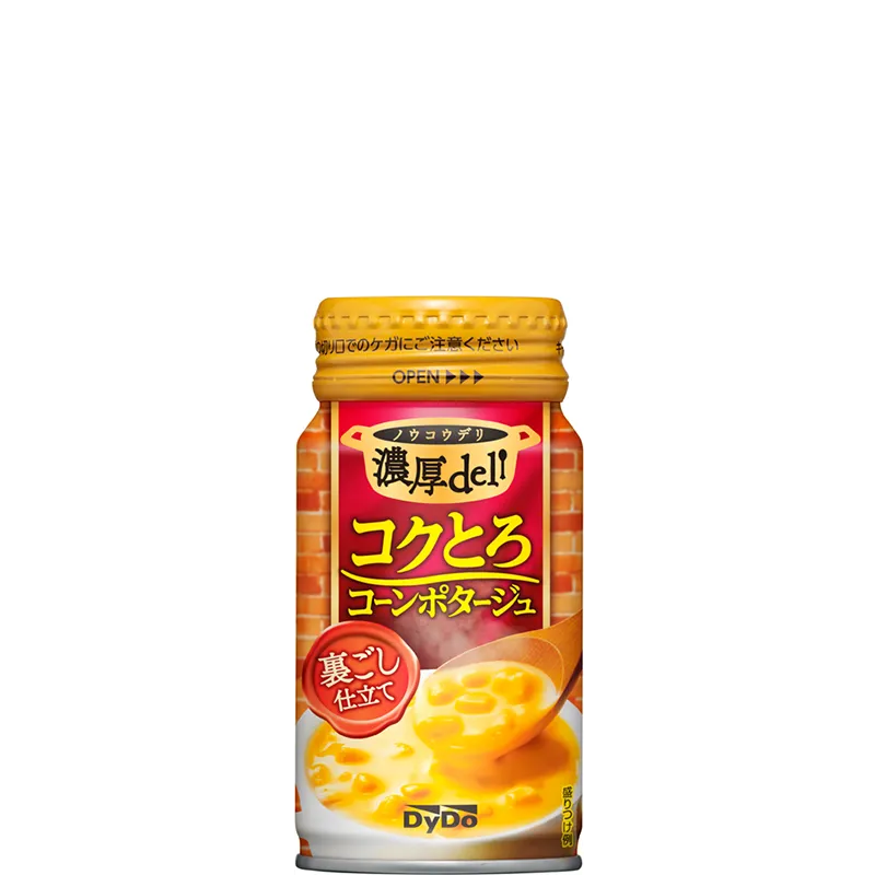 濃厚デリ コクとろコーンポタージュ｜商品情報｜ダイドードリンコ