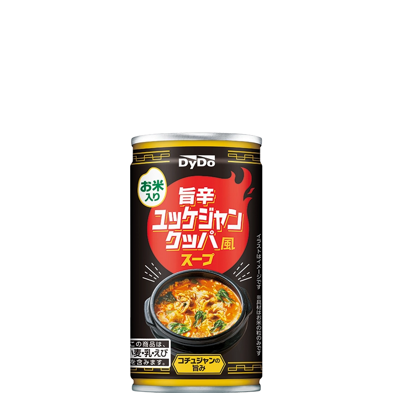 旨辛ユッケジャンクッパ風スープ｜商品情報｜ダイドードリンコ