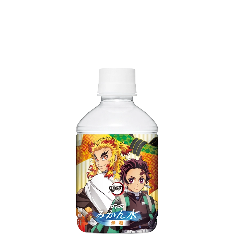 ダイドー 鬼滅の刃みかん水無糖｜商品情報｜ダイドードリンコ